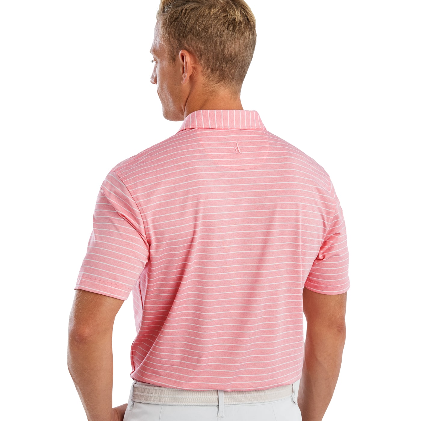 johnnie-O Men's Newton Striped Polo