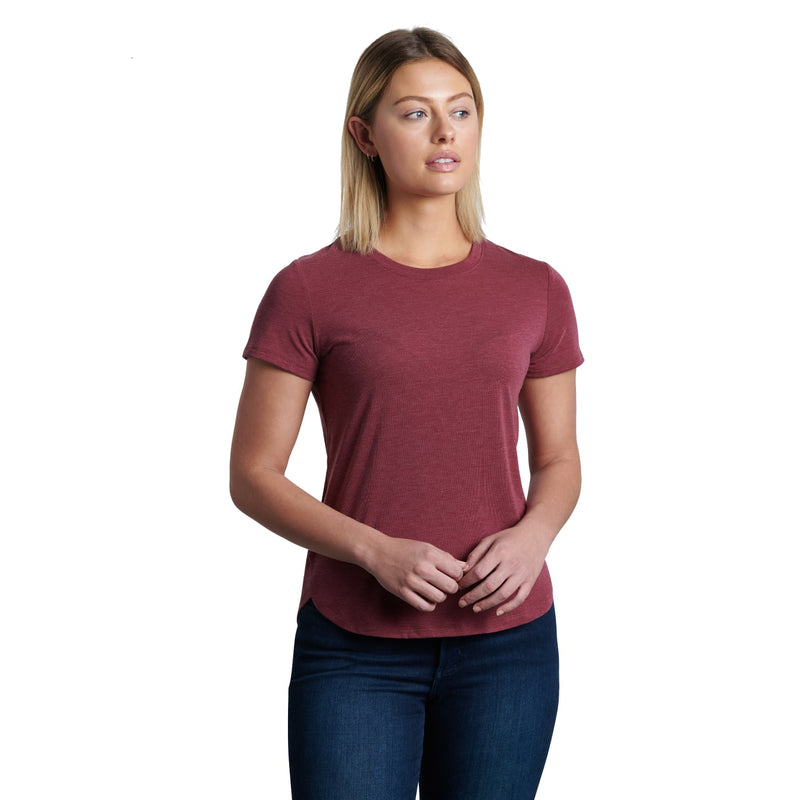 Kuhl Women's Konstance Short Sleeve Shirt 2022 BARBERRY