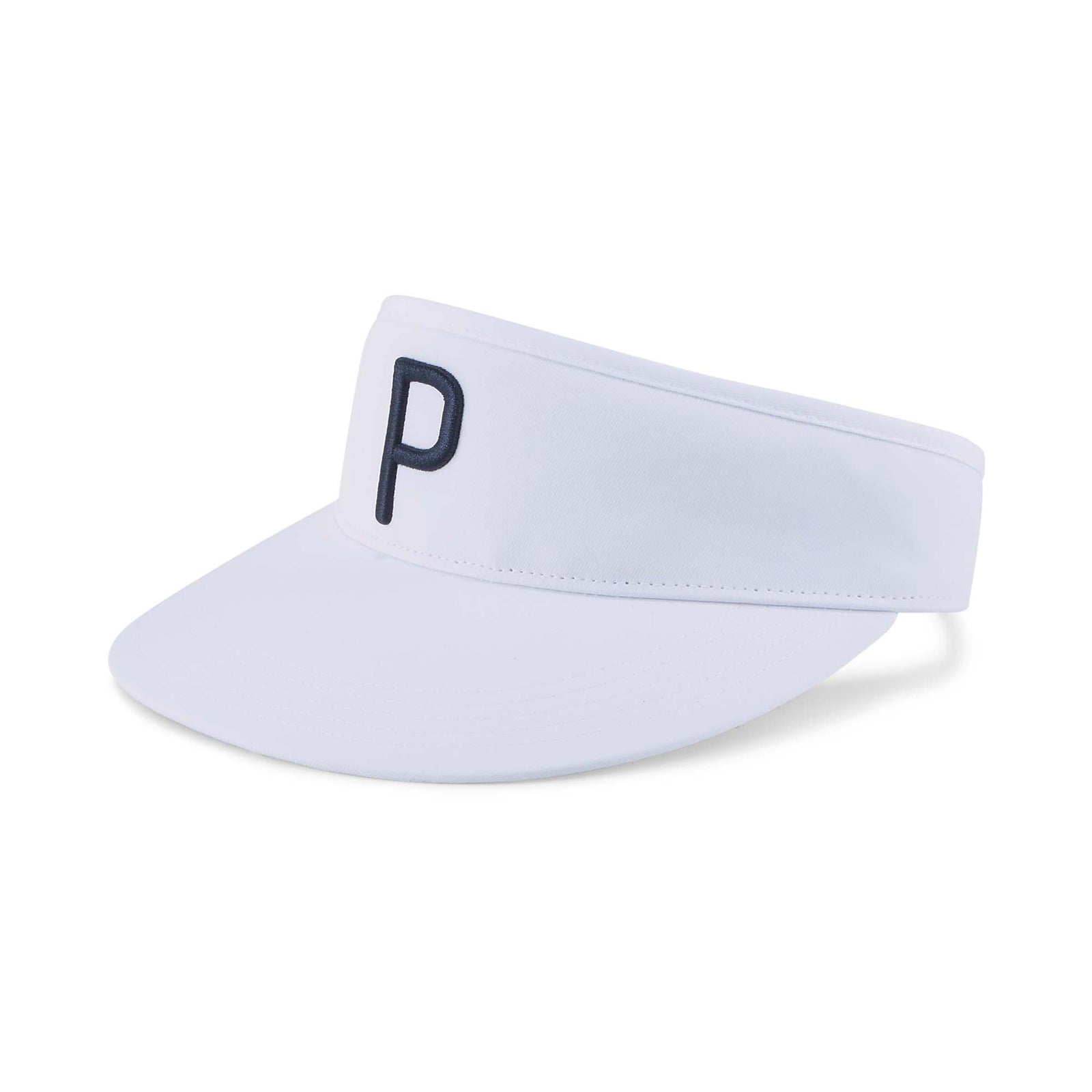 Puma P Adjustable Visor 2023 WHITE GLOW/NAVY BLAZER