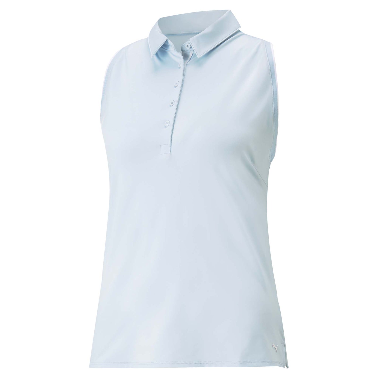 Puma Women's MATTR Peak Sleeveless Golf Polo Shirt 2023 LUCITE
