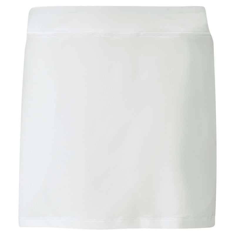 Puma Girls Knit Golf Skirt Bright White