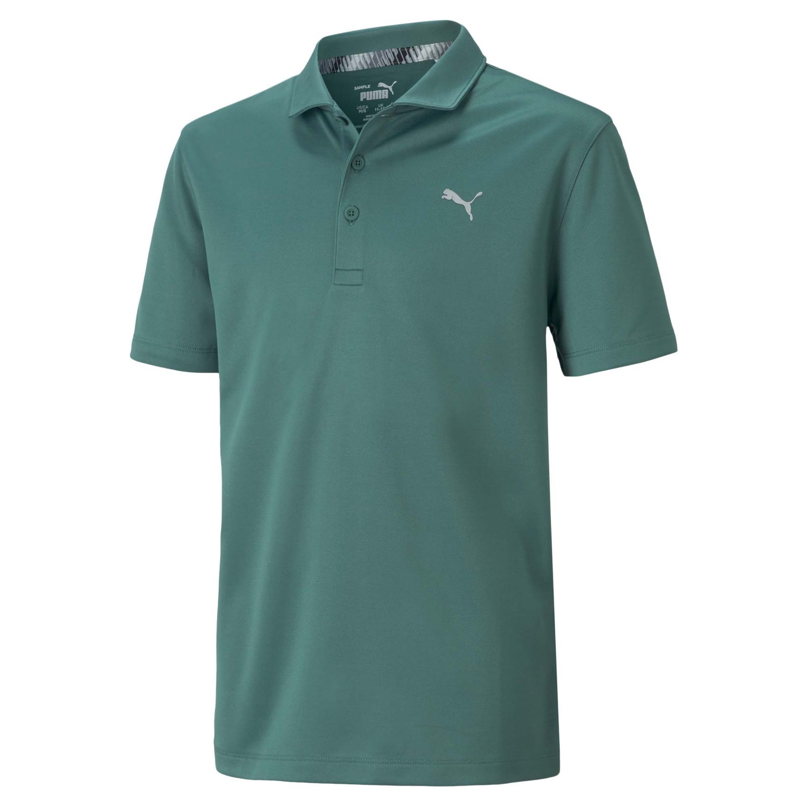 Puma Boys Essential Golf Polo 2023 BLUE SPRUCE