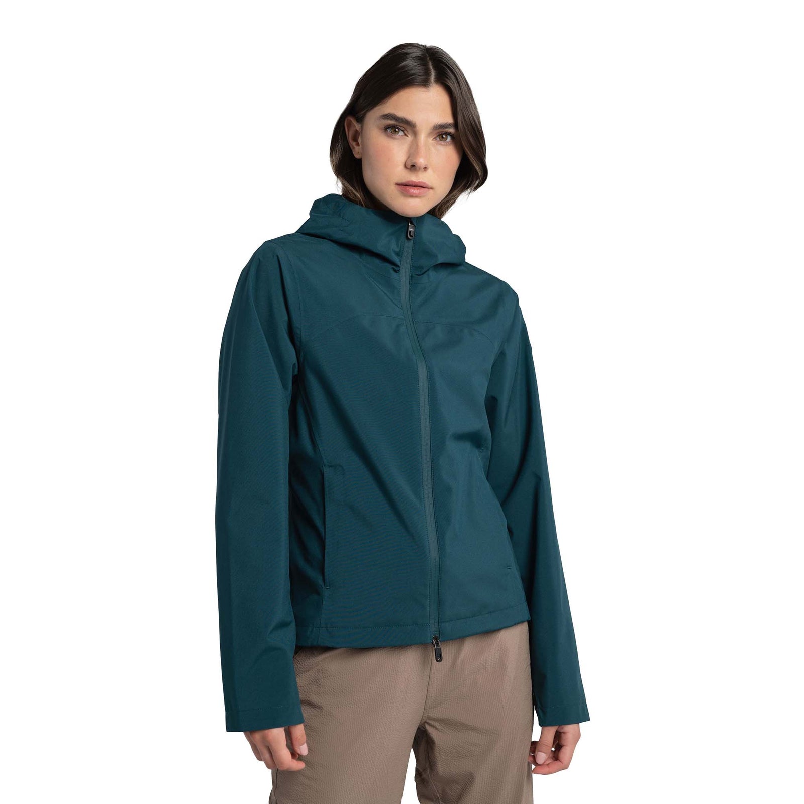 Lole Women's Element Rain Jacket 2023 V EMERALD