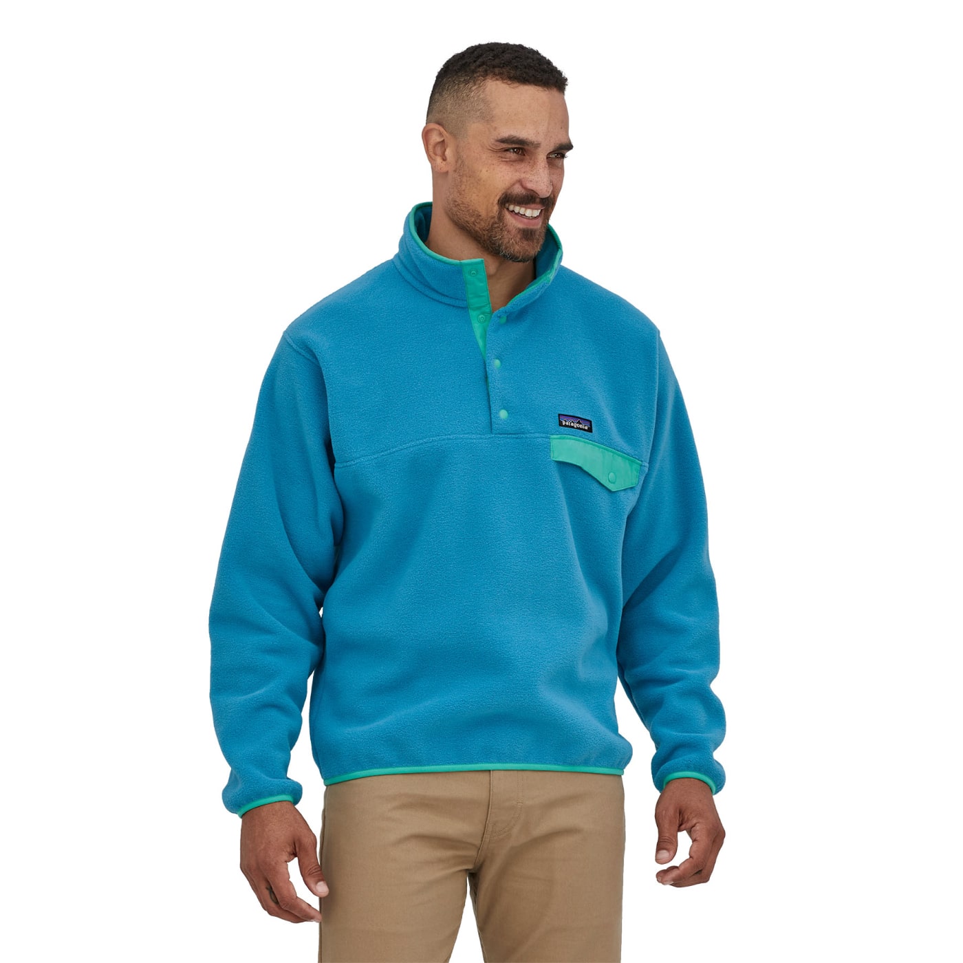 Patagonia Men's Lightweight Synch Snap-T Pullover · Boyne Country