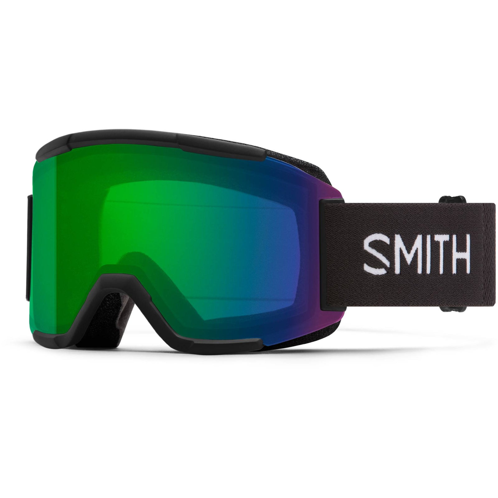Smith Squad Goggles with Bonus ChromaPop Lens 2023 BLACK/EDAY GREEN MIR