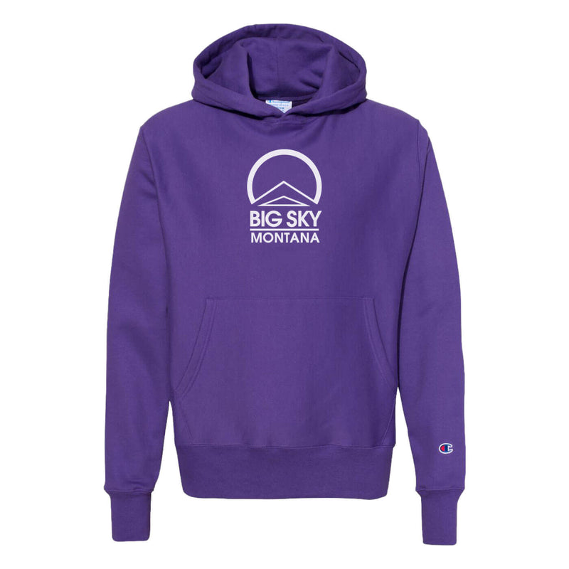 Big Sky Logo Youth Powerblend Hoodie X-SMALL