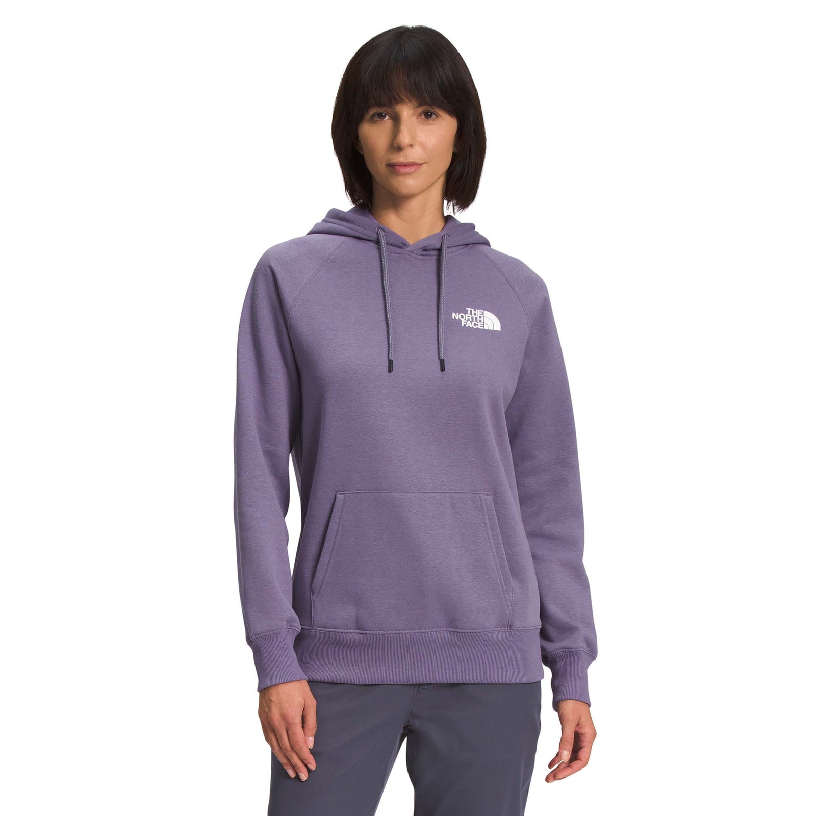 North Face Women's Box NSE Pullover Hoodie 2023 IAO LUNAR SLATE