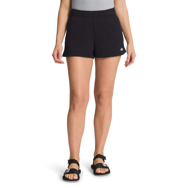 The The North Face Women's Half Dome Fleece Short 2024 TNF BLACK/TNF WHITE