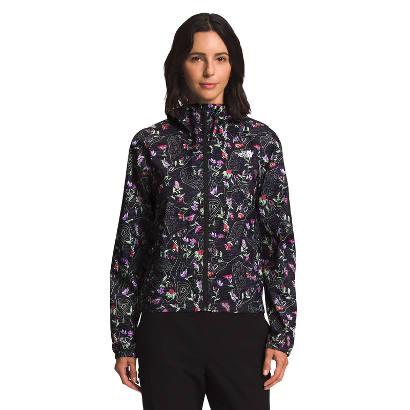 The North Face Women's Printed Cyclone Jacket 3 2023 IAY TNF BLACK I