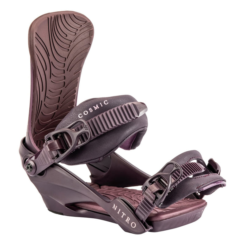 Nitro Women's Cosmic Snowboard Binding 2023 PLUM VINES