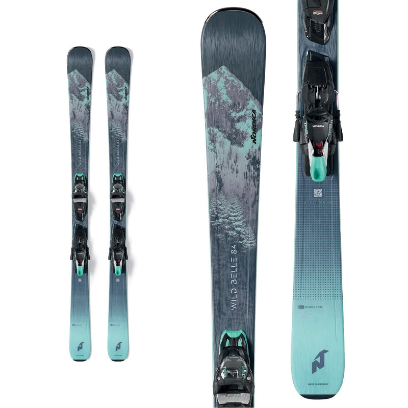 Nordica Women's Wild Belle DC 84 System Ski 2023 144