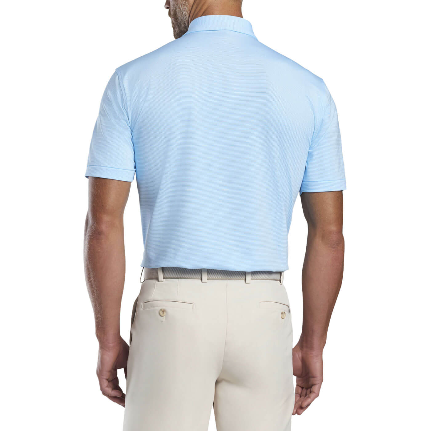 Men's Jubilee Stripe Performance Polo Shirt