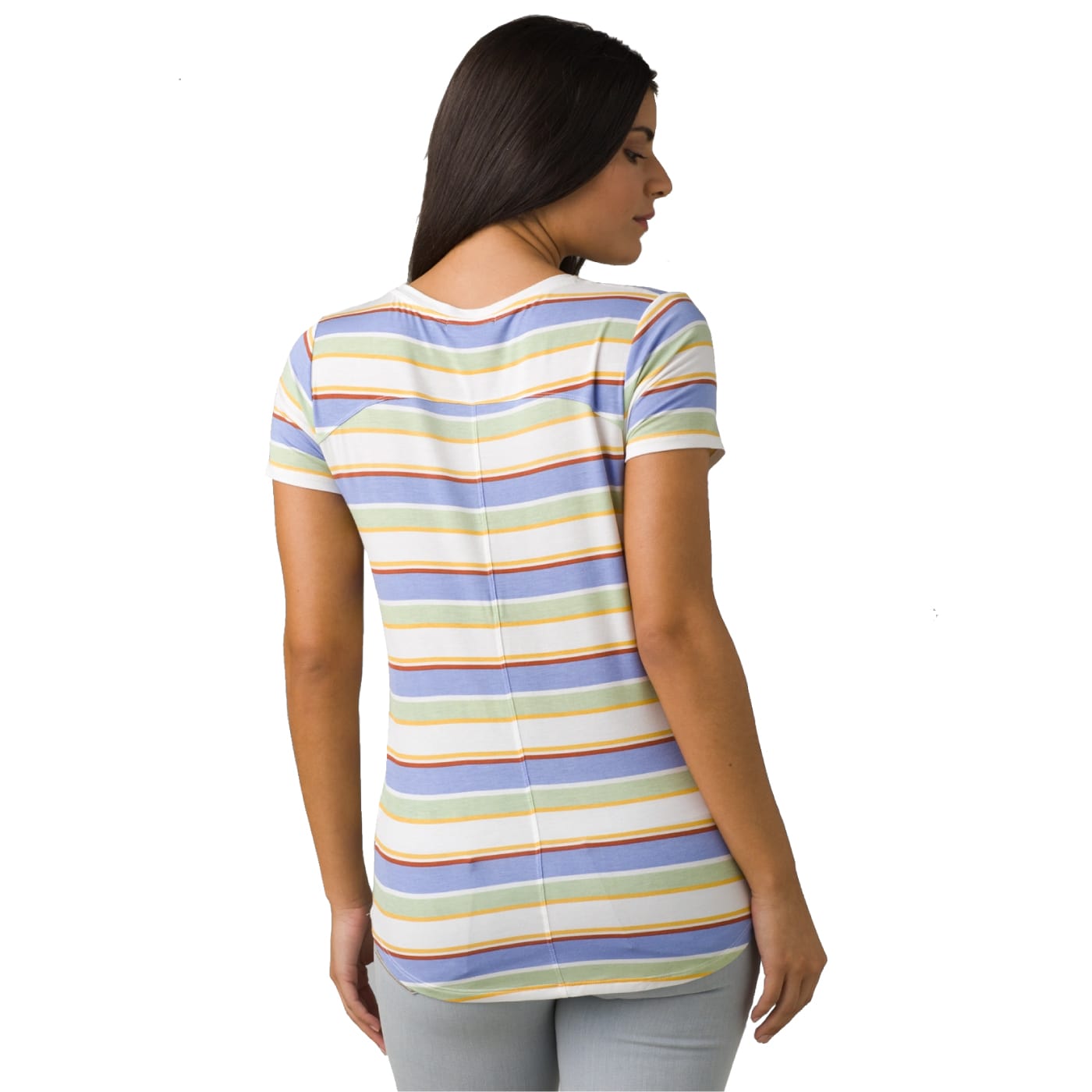 Prana Women's Foundation Short Sleeve V Neck 