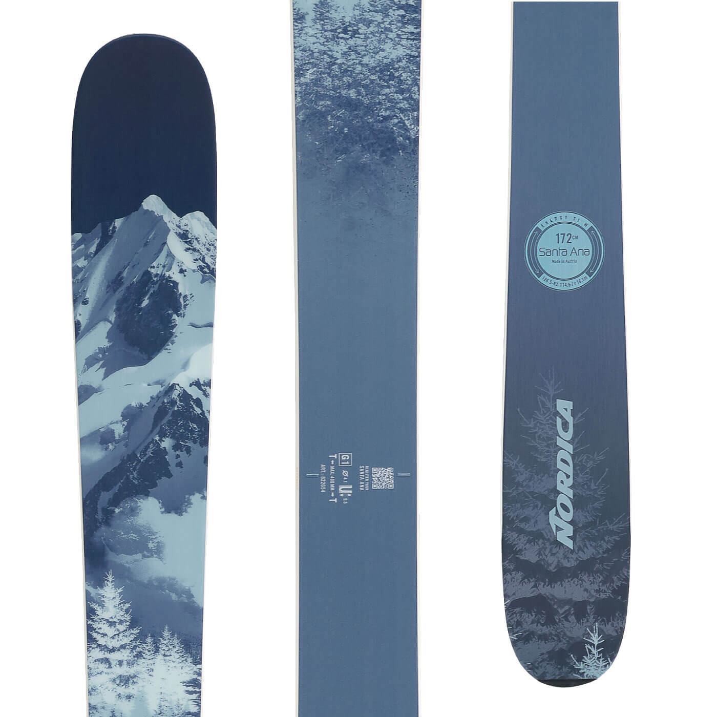 Nordica Women's Santa Ana 93 Ski 2022 