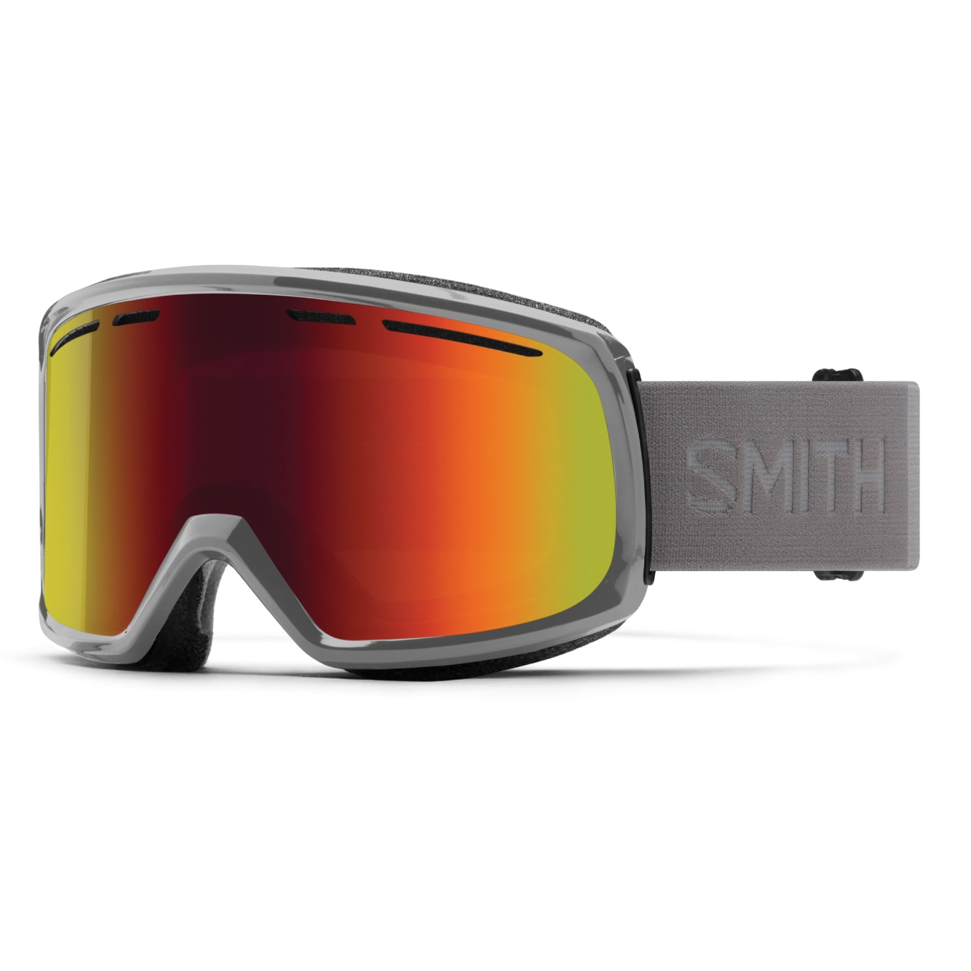 Smith Range Goggles 2023 CHARCOAL/RED SOL-X MIR