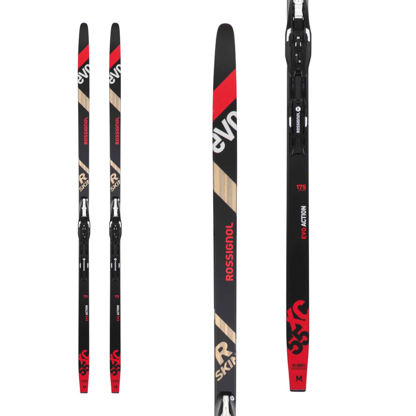 Rossignol Evo XC 55 R-Skin/Control SI Ski 2023 165