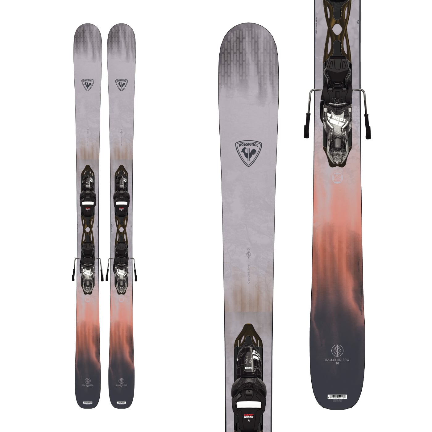 Rossignol Women's Rallybird 90 Pro + XP10 Ski 2023 130