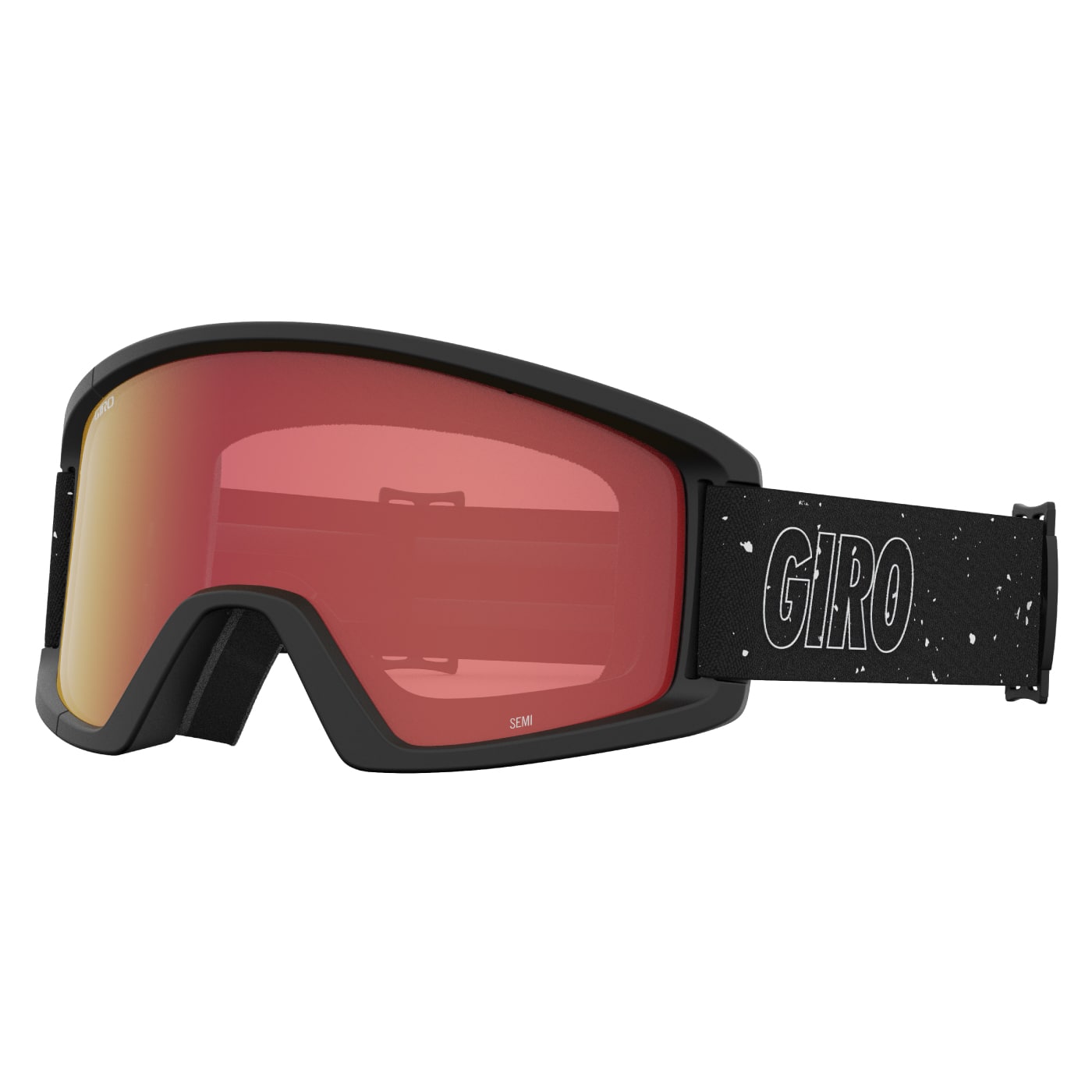 Giro Junior's Semi Goggles with Bonus Lens 2024 BLACK MICA/AMBER