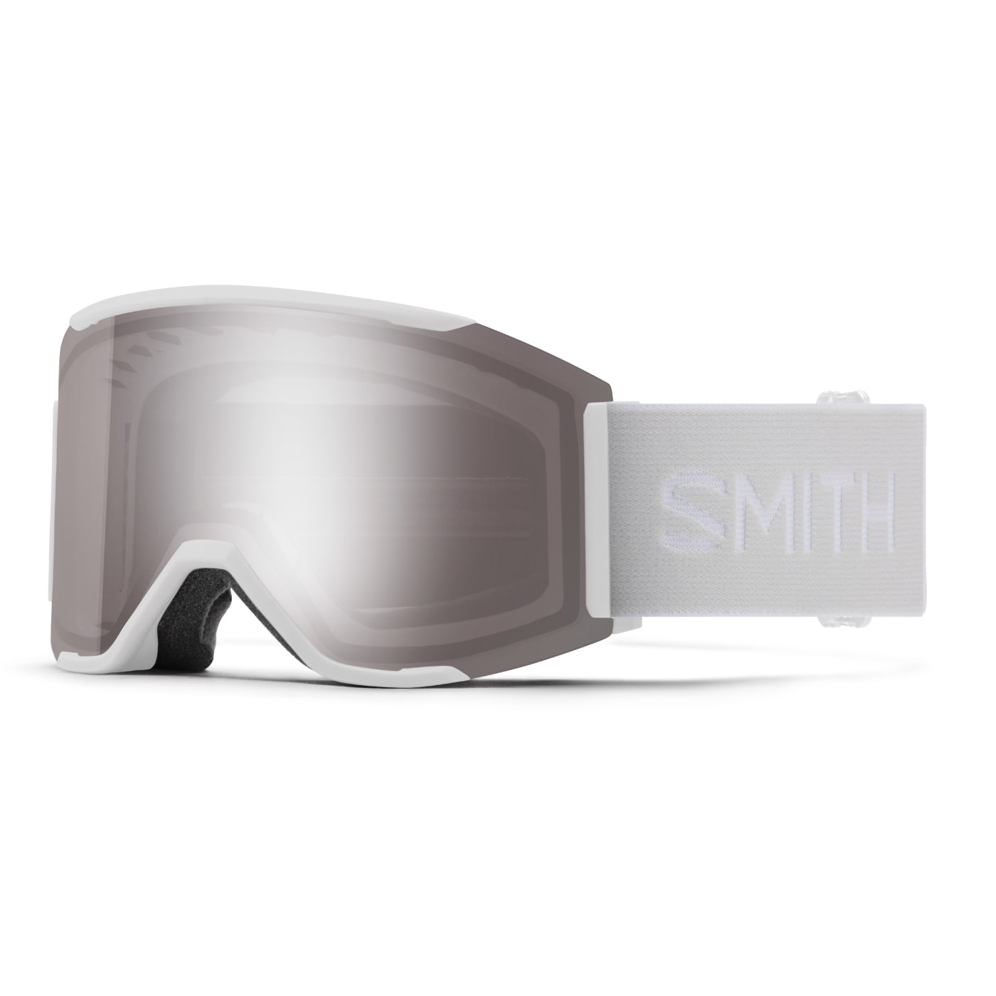 Smith Squad MAG Goggles with ChromaPop Lens 2022 WHITE VAPOR/SUN PLATNM MIR