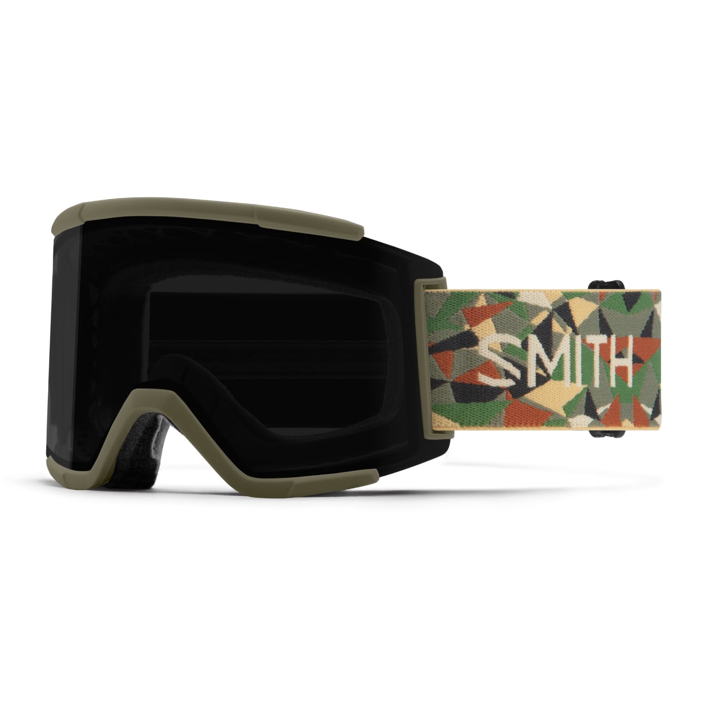 Smith Squad XL Goggles with ChromaPop Lens 2022 ALDER GEO CAMO/SUN BLACK