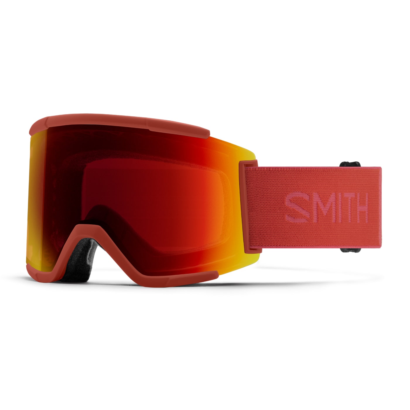 Smith Squad XL Goggles with ChromaPop Lens 2022 CLAY RED/SUN RED MIR