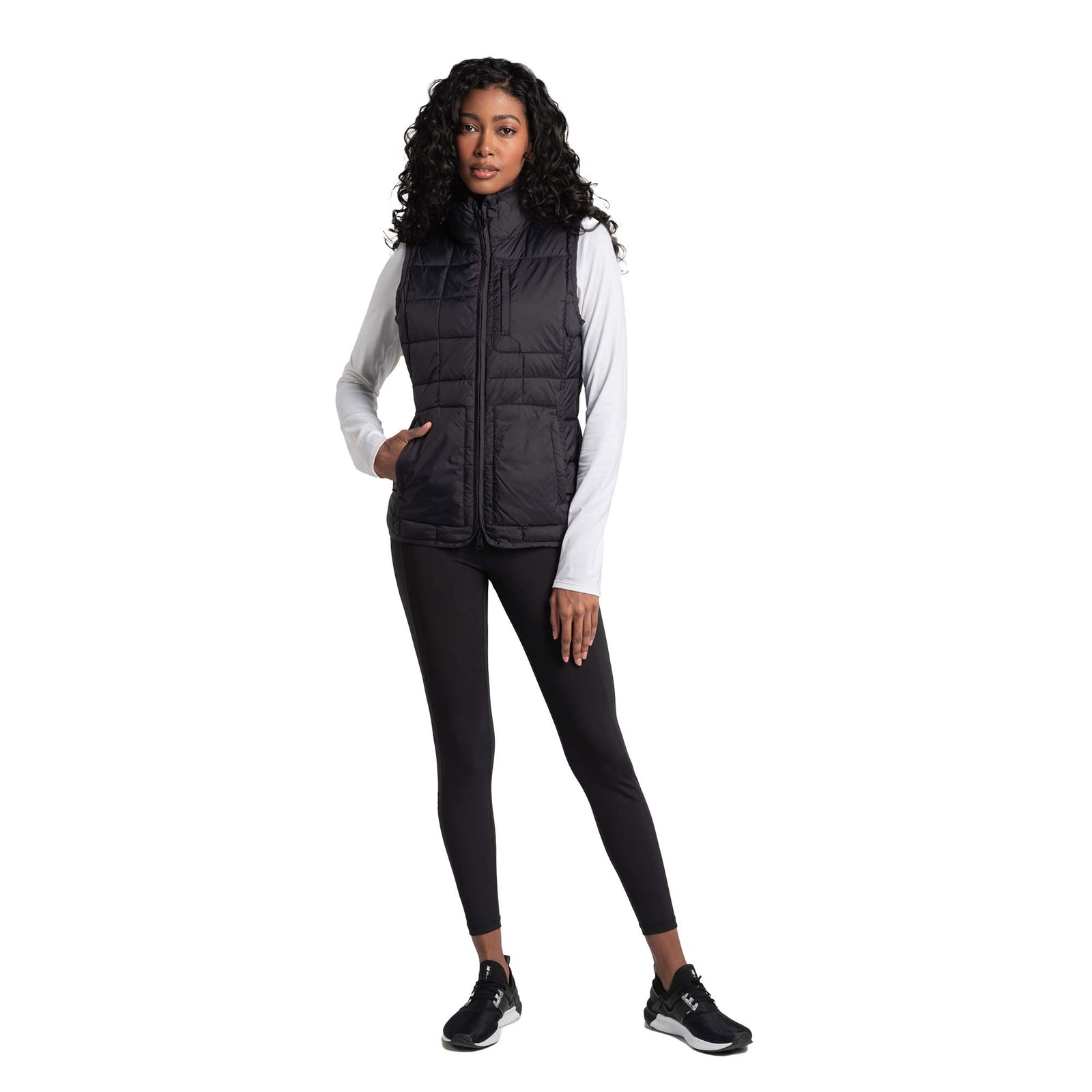 Lole Women's Daily Vest 2023 N BLACK BEAU