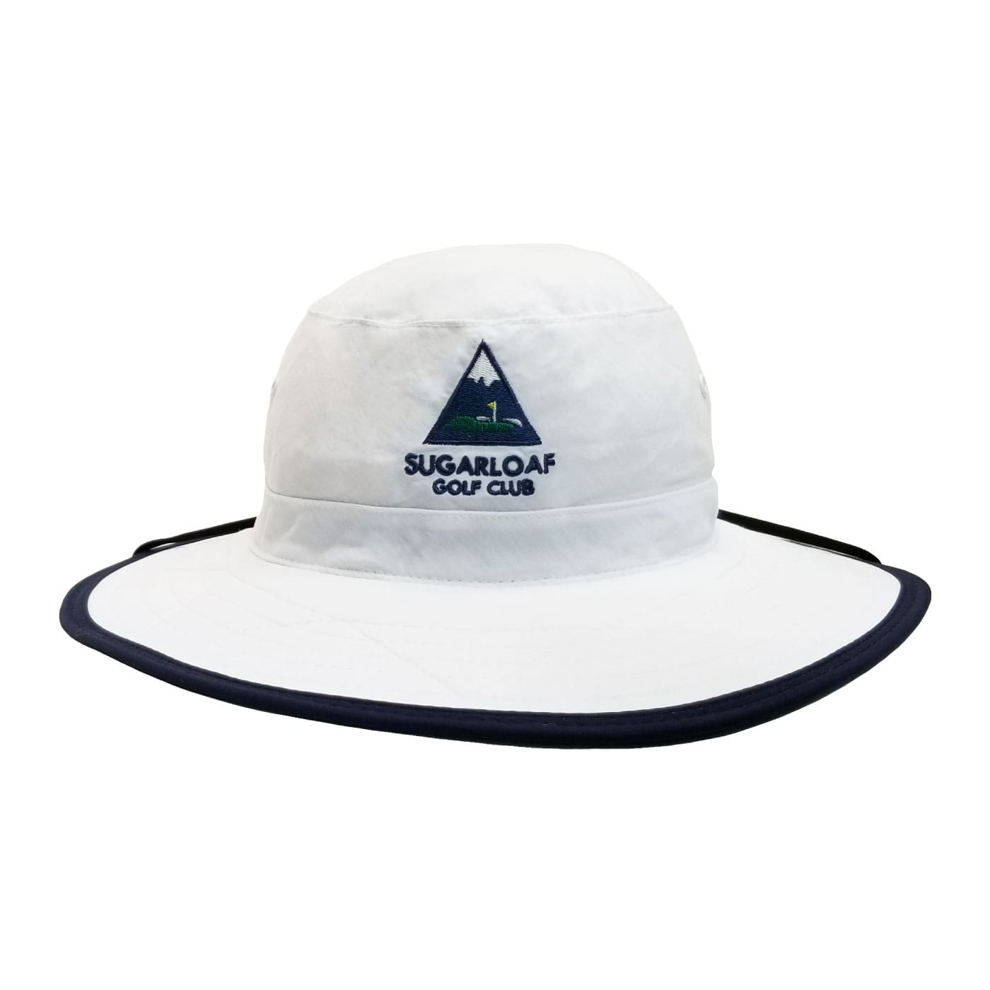 Sugarloaf Golf Club Rabbit Island Sun Hat Core Logo 