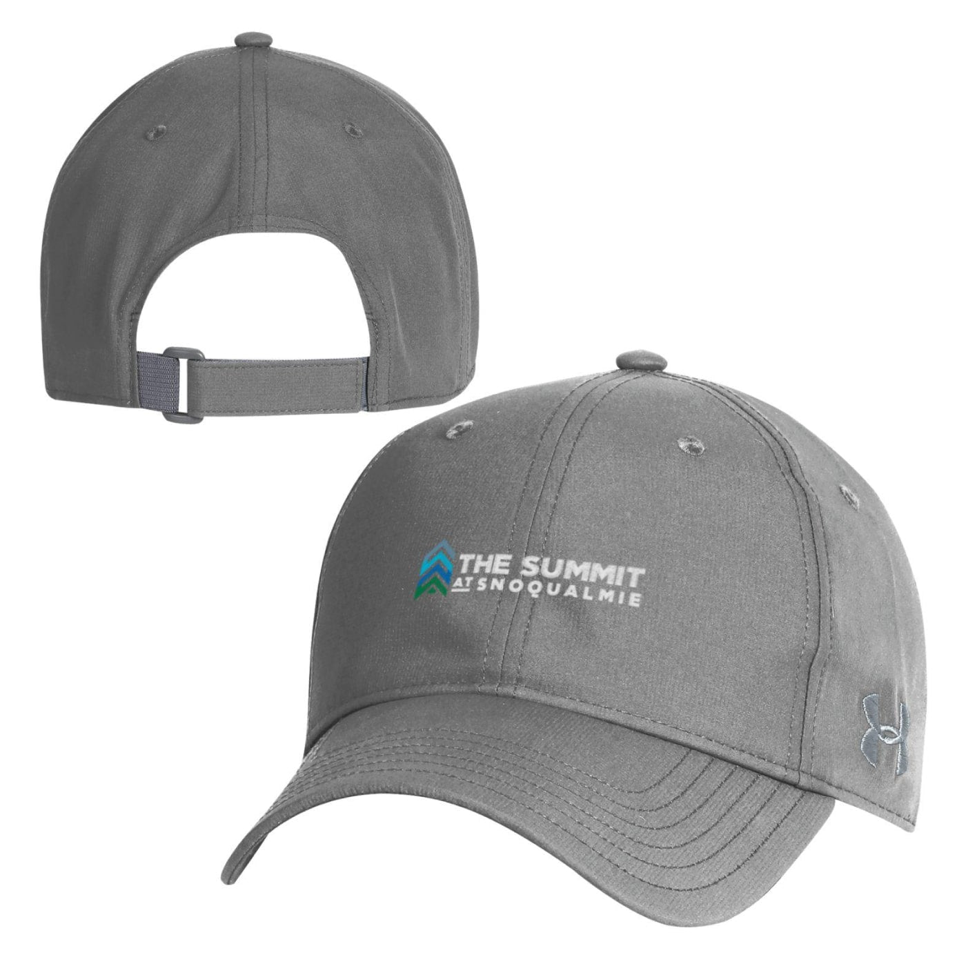 The Summit of Snoqualmie Under Armour Adjustable Cap GRAPHITE