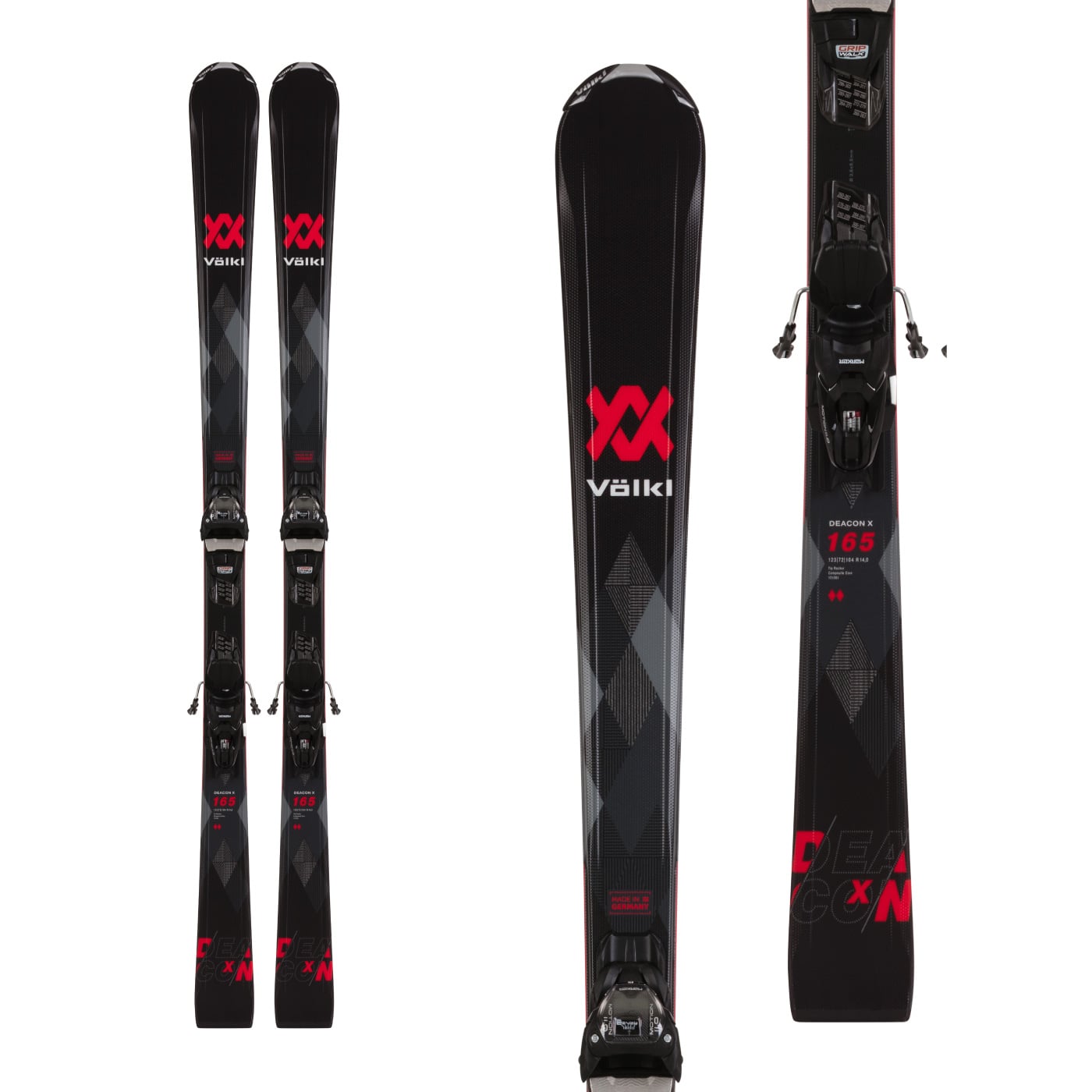 Volkl Men's Deacon X + vMotion 10 GW Ski 2023 151