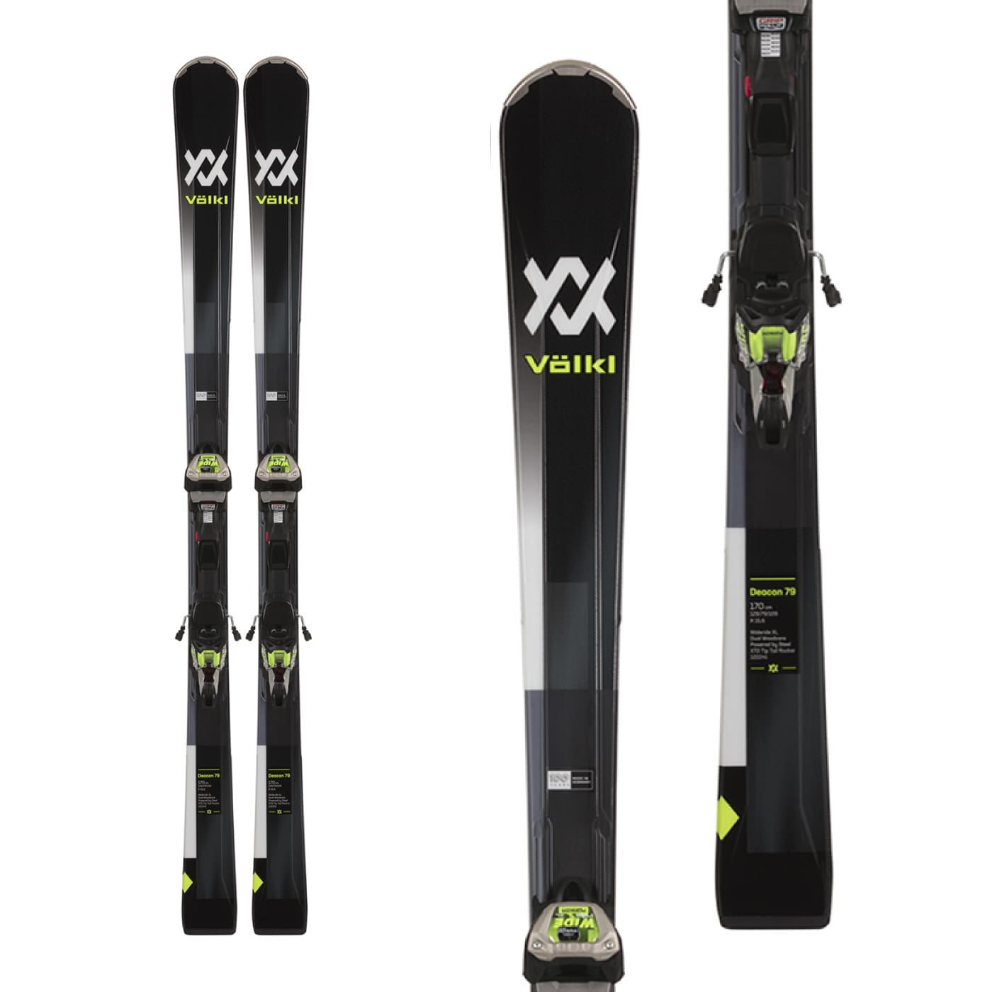 Volkl Men's Deacon 79 System Ski 2023 156