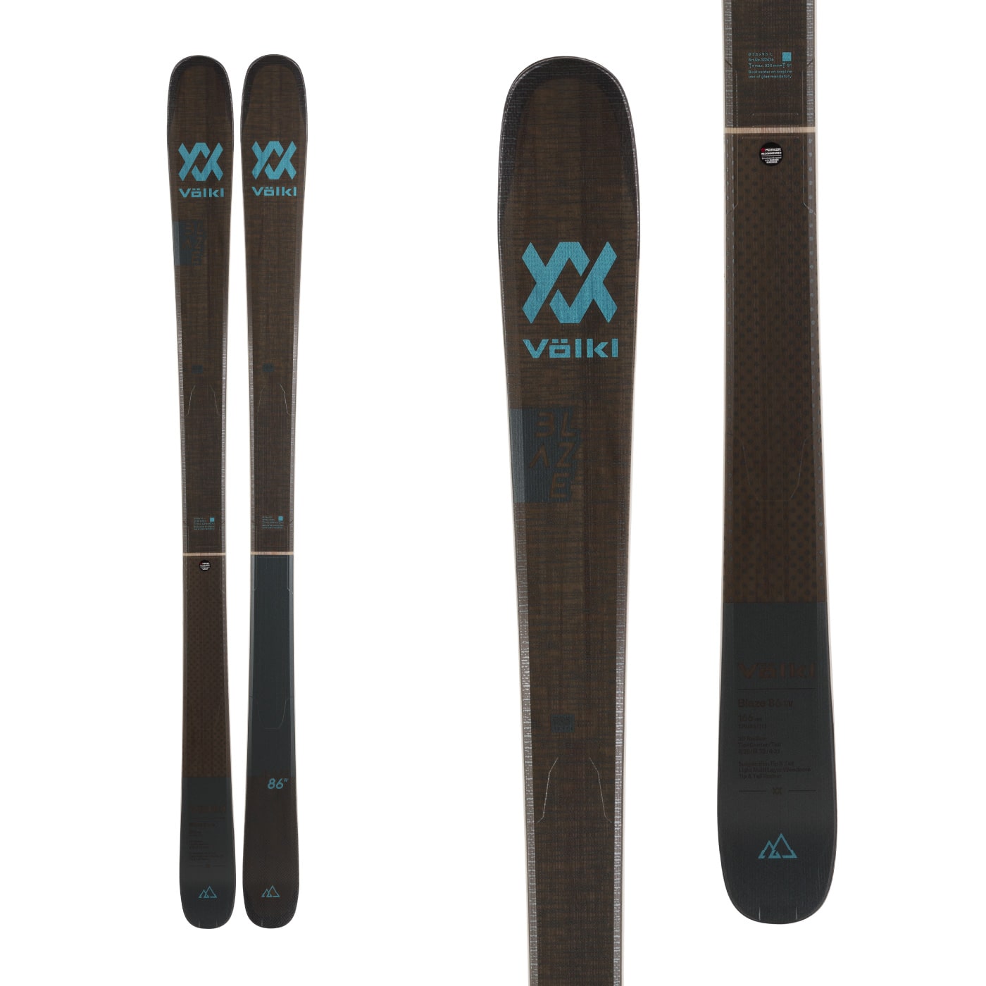 Volkl Women's Blaze 86 + vMotion 10 GW Ski 2023 