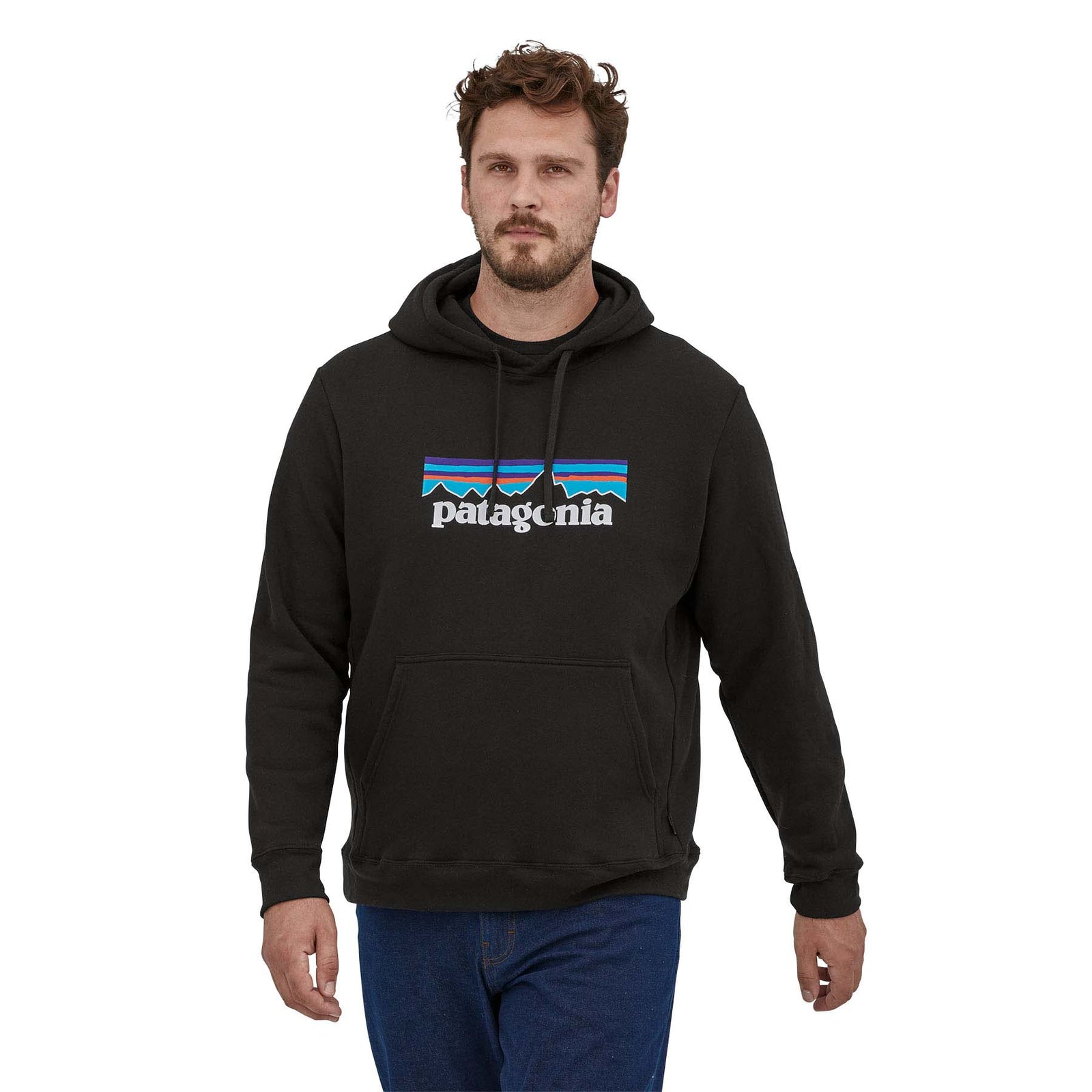 Patagonia Men's P-6 Logo Uprisal Hoody - Black,XL