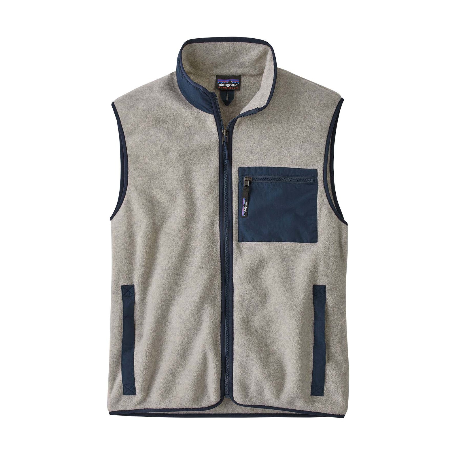 Patagonia Men's Synchilla Vest 2023 OAT OATMEAL HEA