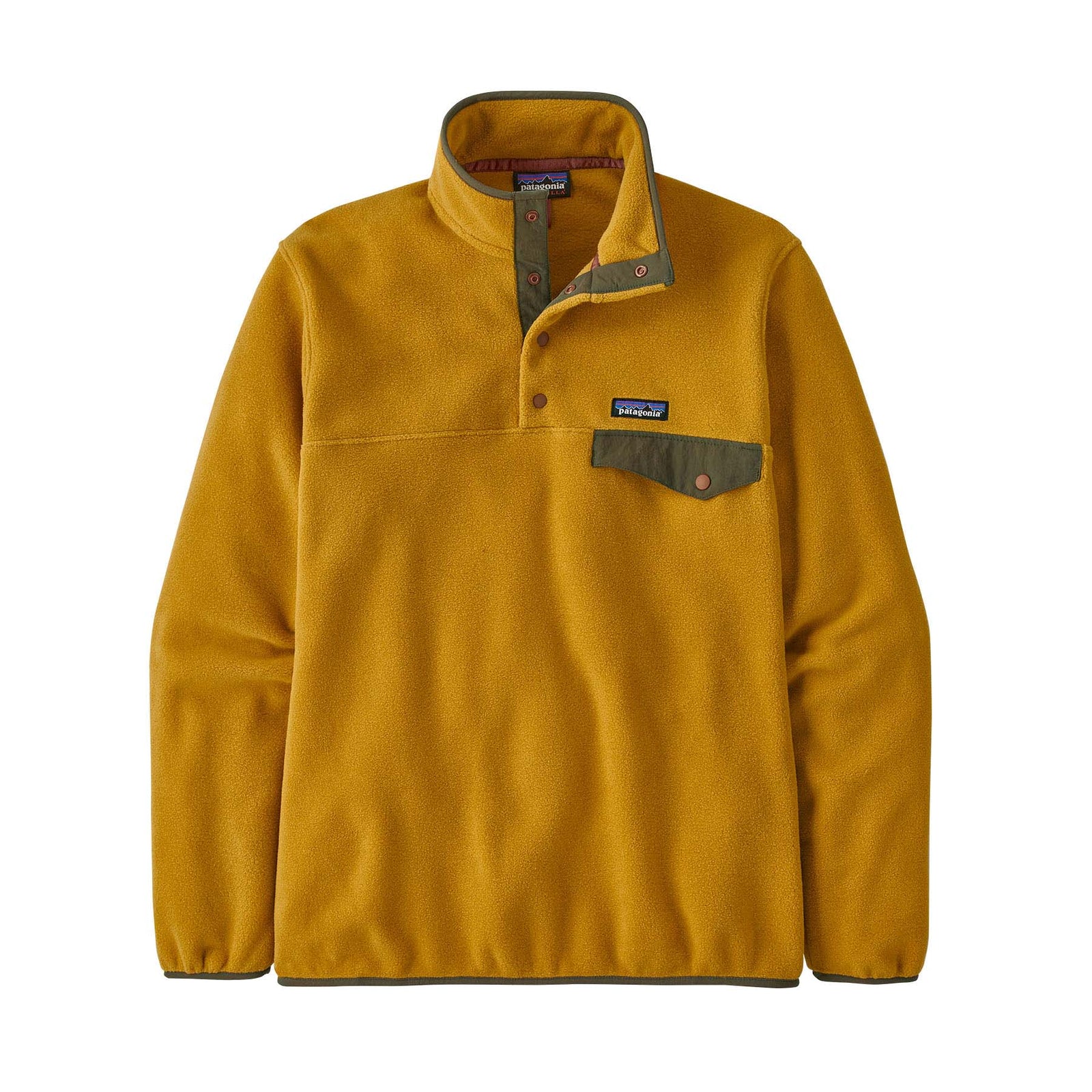 Patagonia Men's Lightweight Synchilla® Snap-T® Fleece Pullover 2024 CABIN GOLD