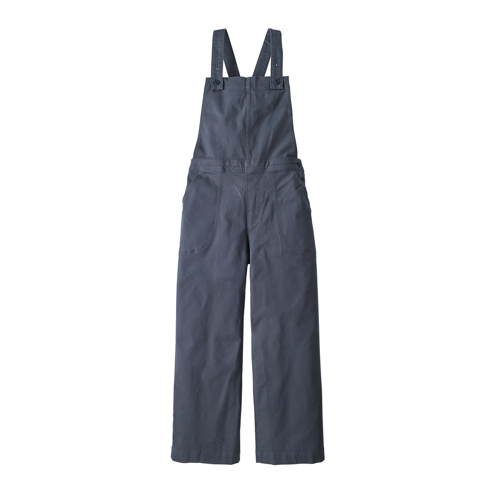 Patagonia Women's Stand Up Cropped Overalls 2023 SMDB SMOLDER BL