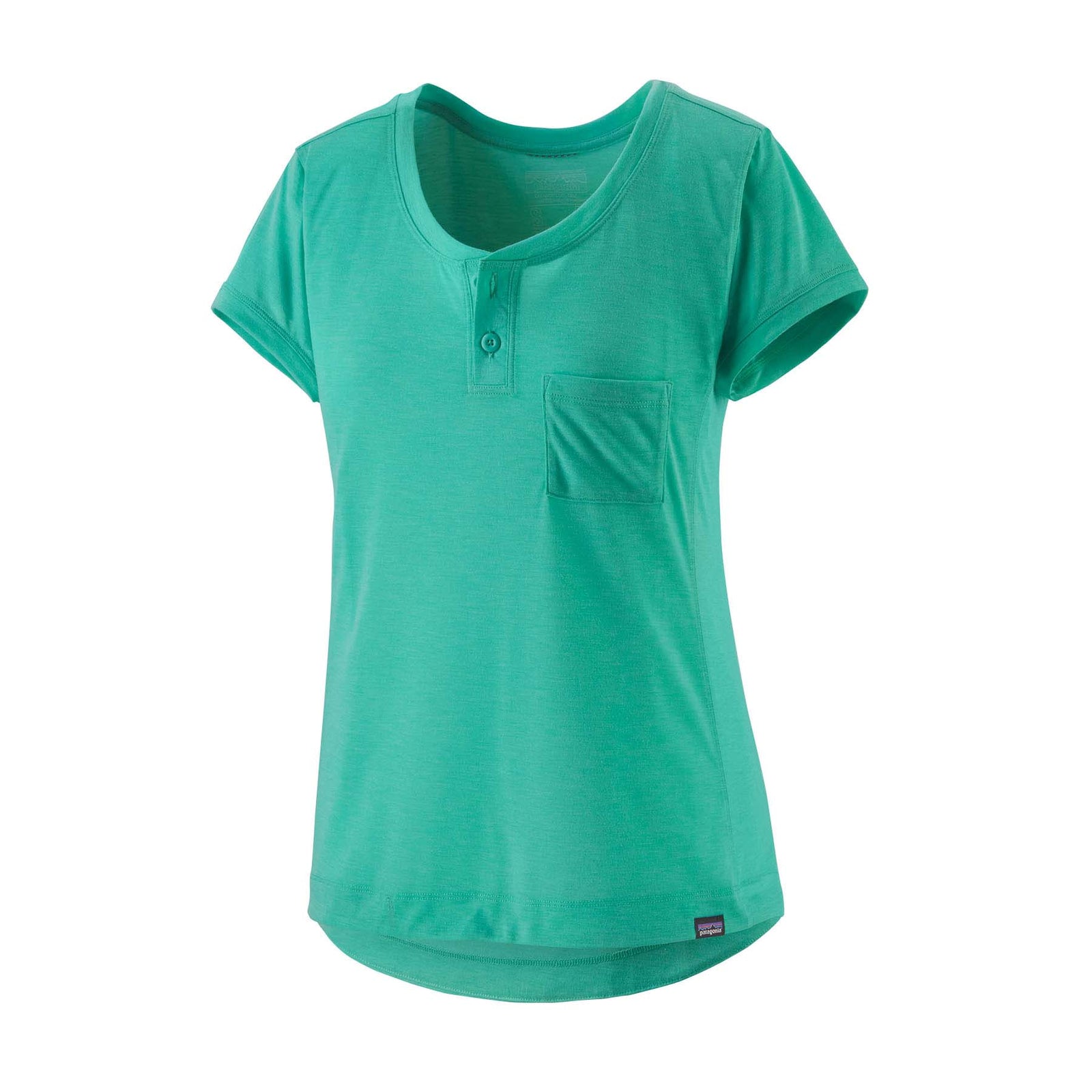 Patagonia Women's Capilene® Cool Trail Bike Henley 2023 FRTL FRESH TEAL