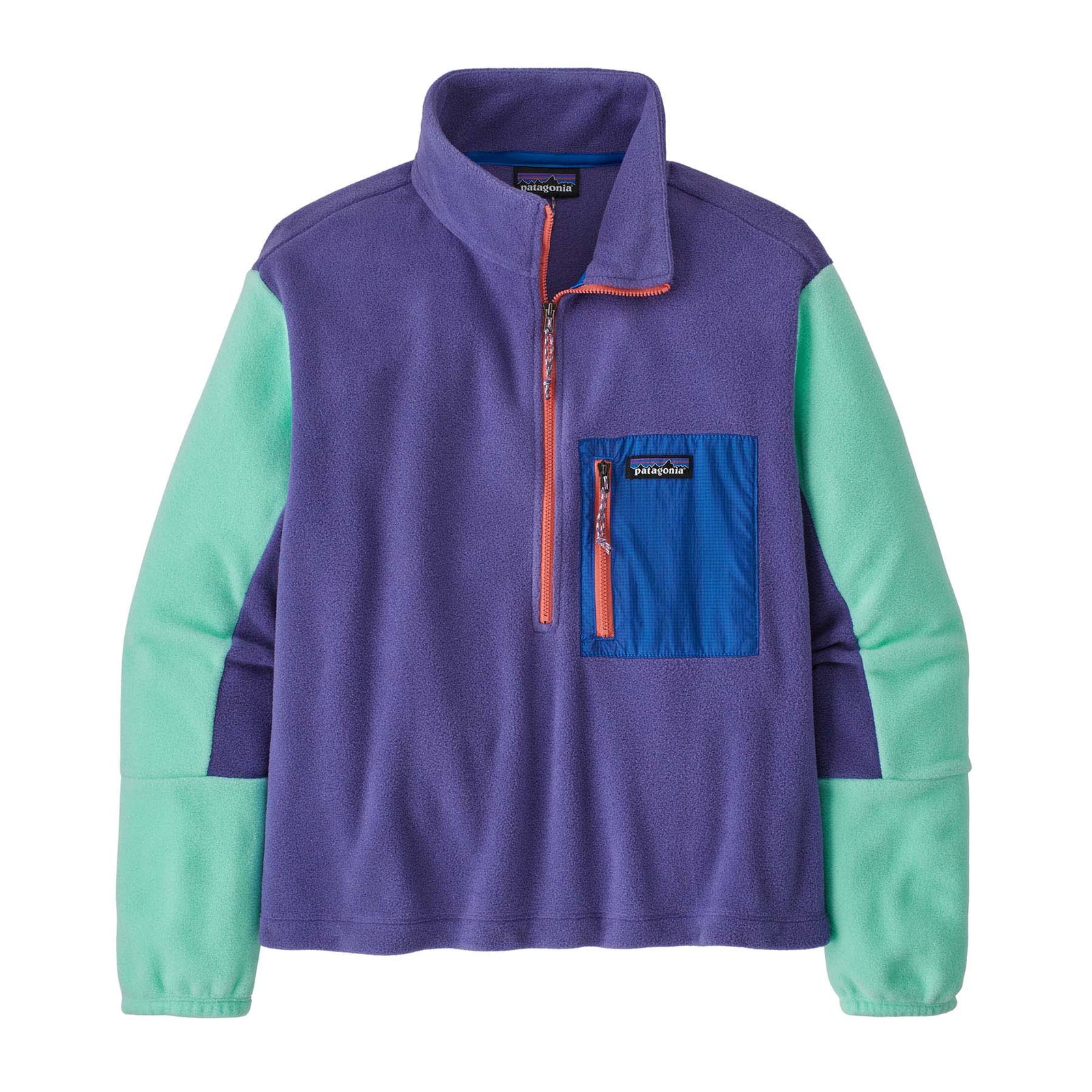 Women's Patagonia Microdini 1/2-Zip Fleece Pullover (Plume Grey)