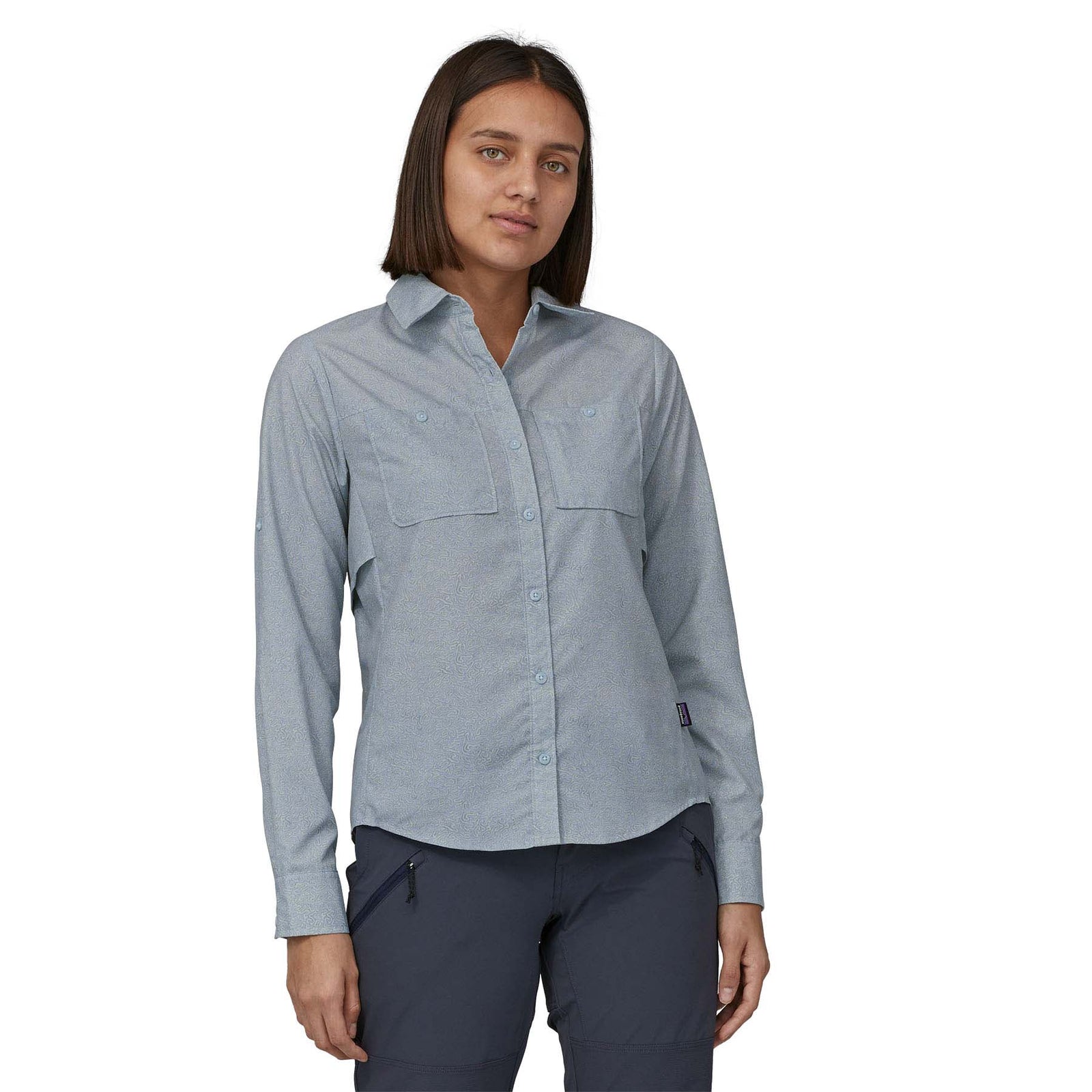 Patagonia Women's Long-Sleeved Self Guided Hike Shirt 2023 · Boyne