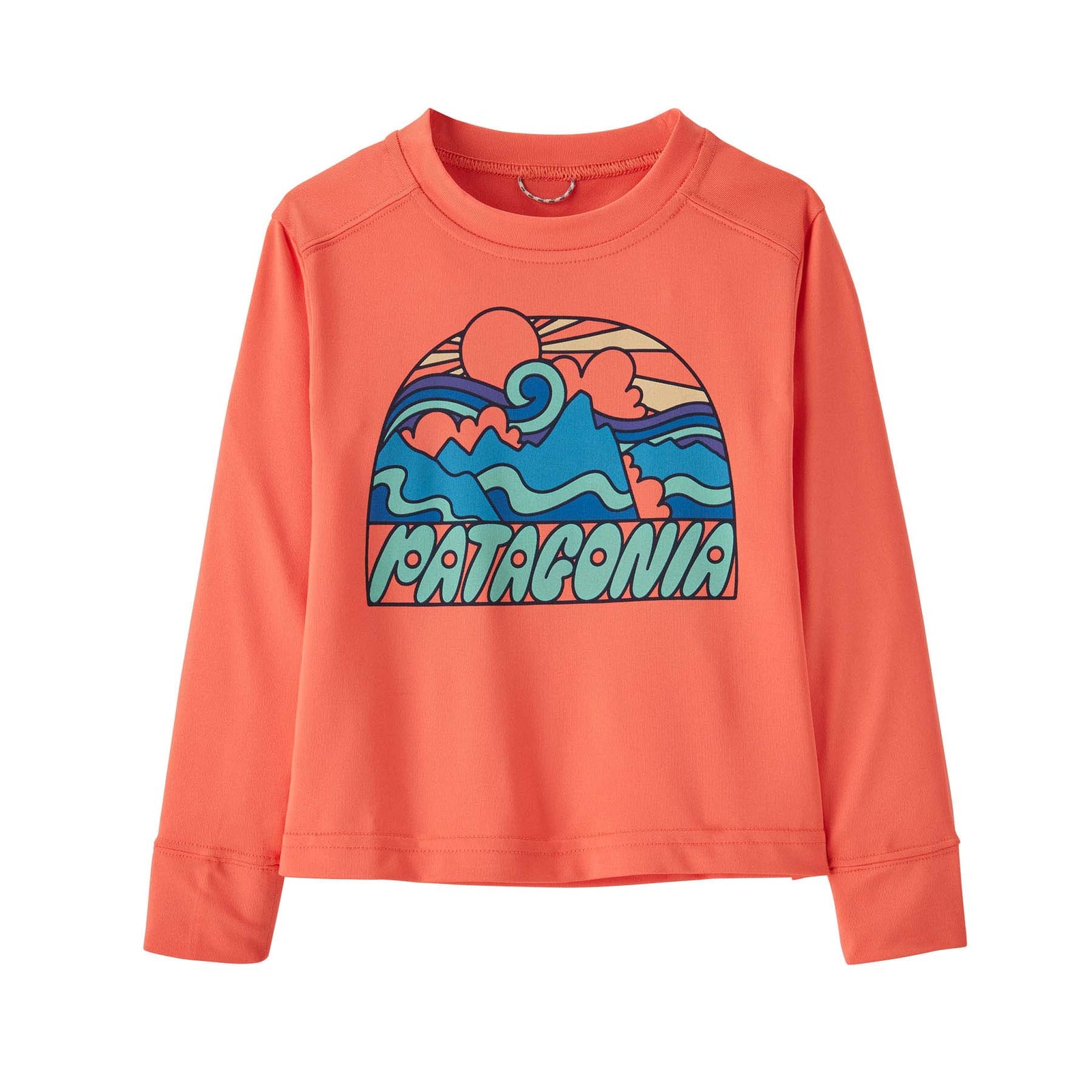 Patagonia Baby Long-Sleeved Capilene® Silkweight T-Shirt 2023 FCRL FITZ ROY R