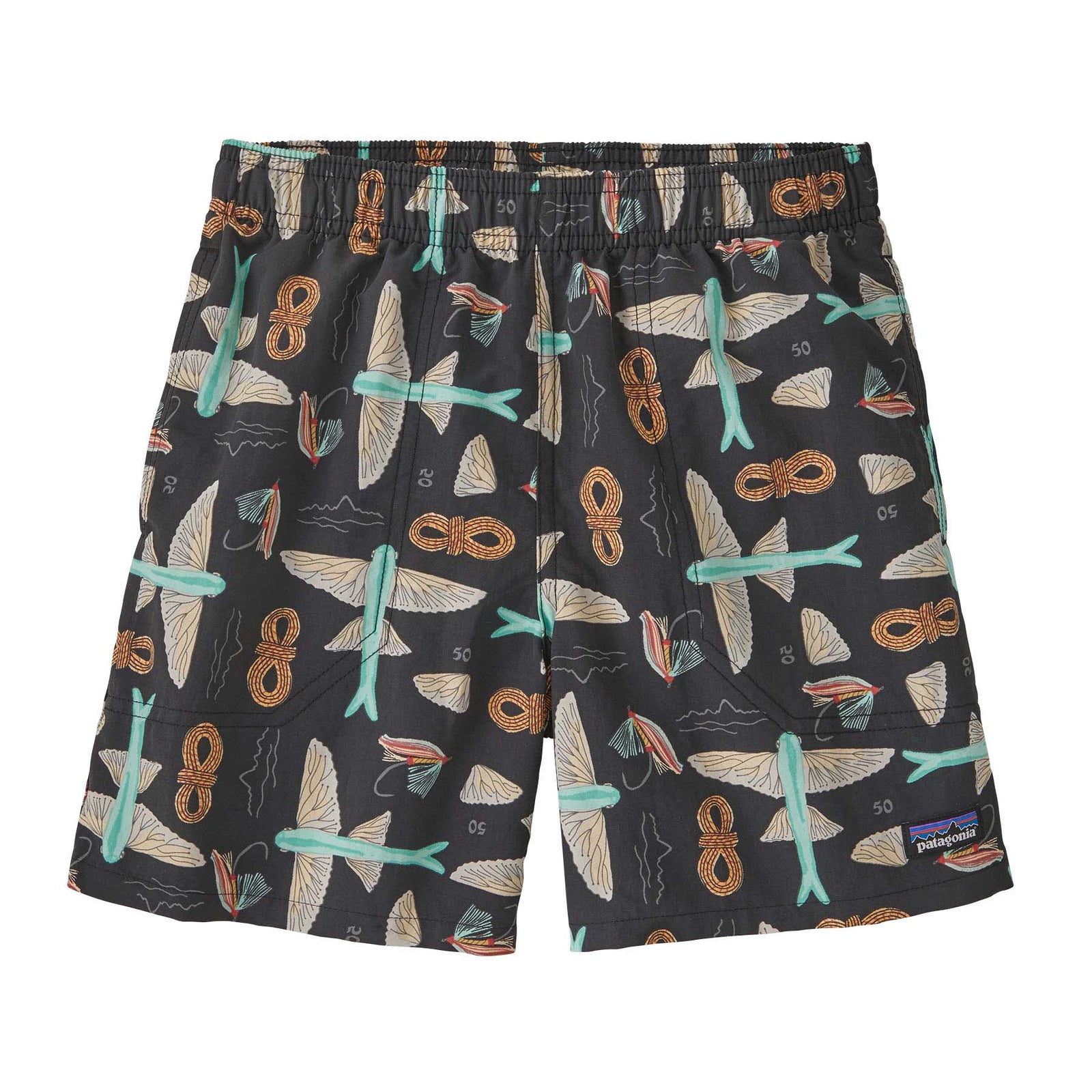 Patagonia Kids' Baggies Shorts 5 in. - Lined 2023 FLYI FLY : IN