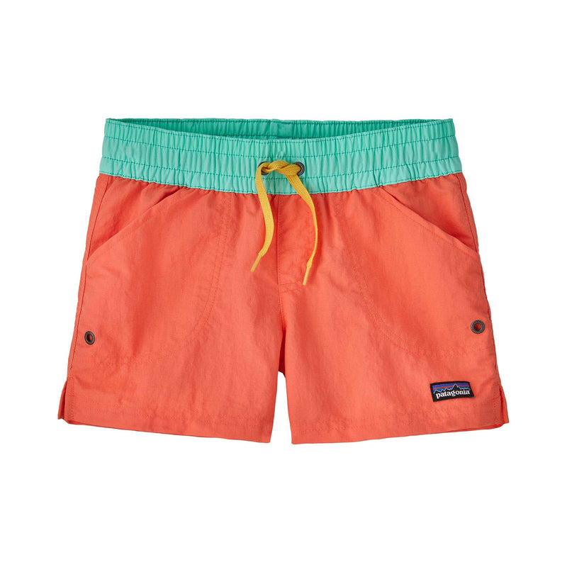 Patagonia Kids' Costa Rica Baggies Shorts 3 in. 2023 COHC COHO CORAL