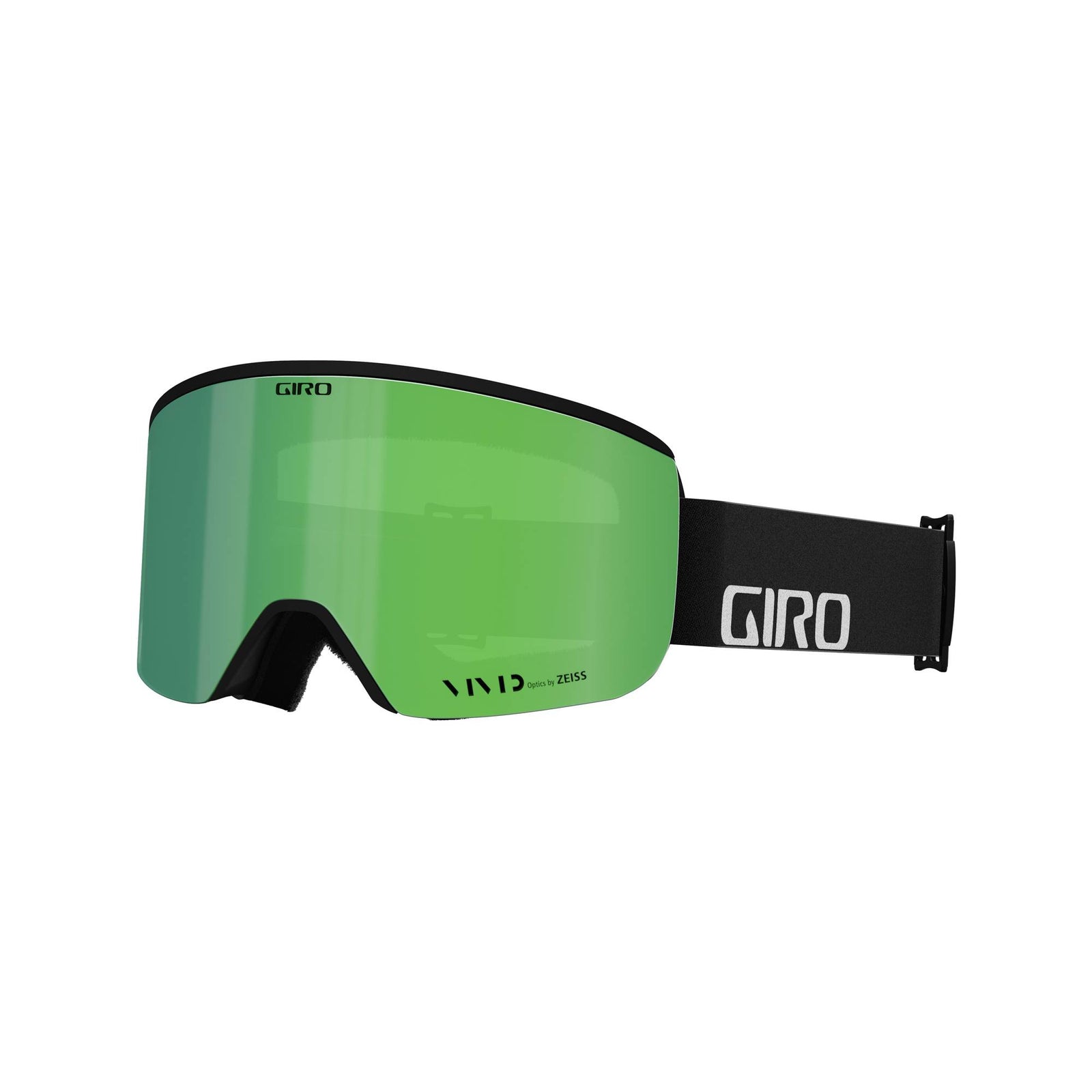 Giro Men's Axis Goggles with Bonus VIVID Lens 2023 BLACK WORDMARK/VIVID EMERALD