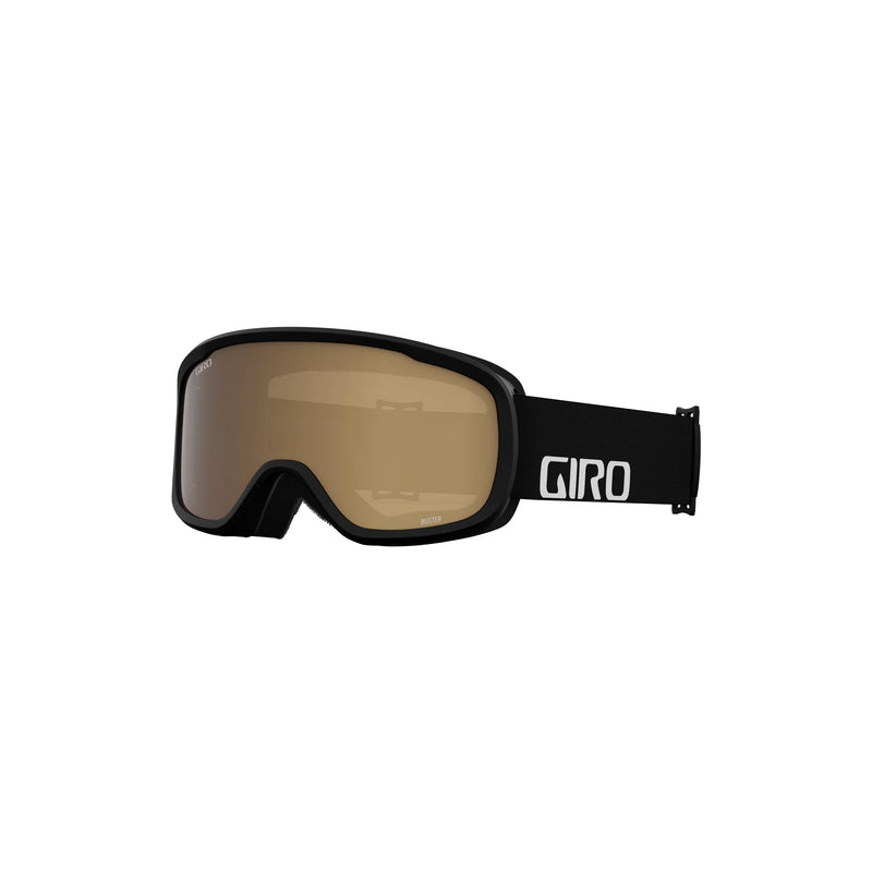 Giro Junior's Buster Goggles with Amber Rose Lens 2025 BLACK WORDMARK