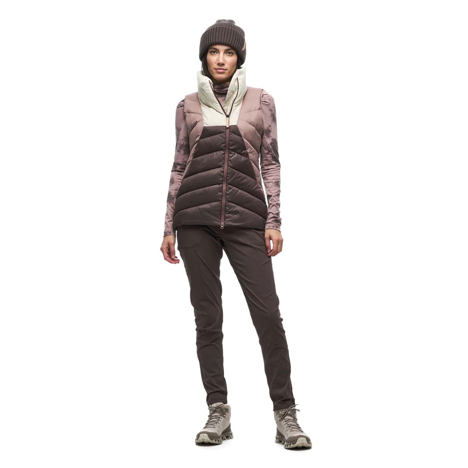 Indyeva Women's Papluma II Vest 2024 MUDDY COLORBLOCK