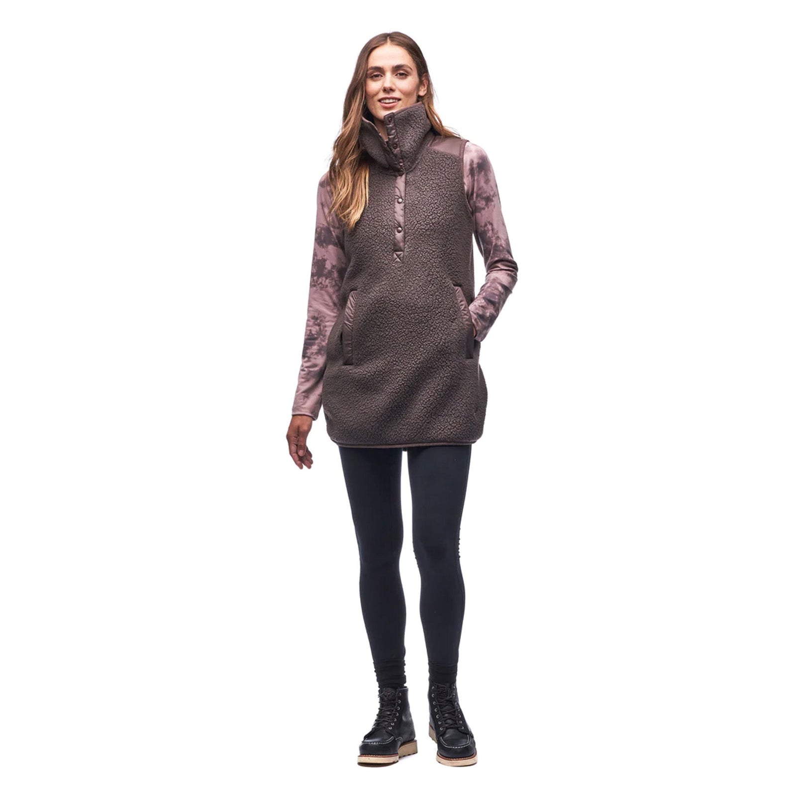 Indyeva Women's Pecora Tunic 2024 WALNUT