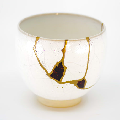 Authentic Kintsugi Pottery sake cup-soldout