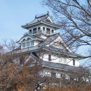 Nagahama castle near Kintsugi workshoip