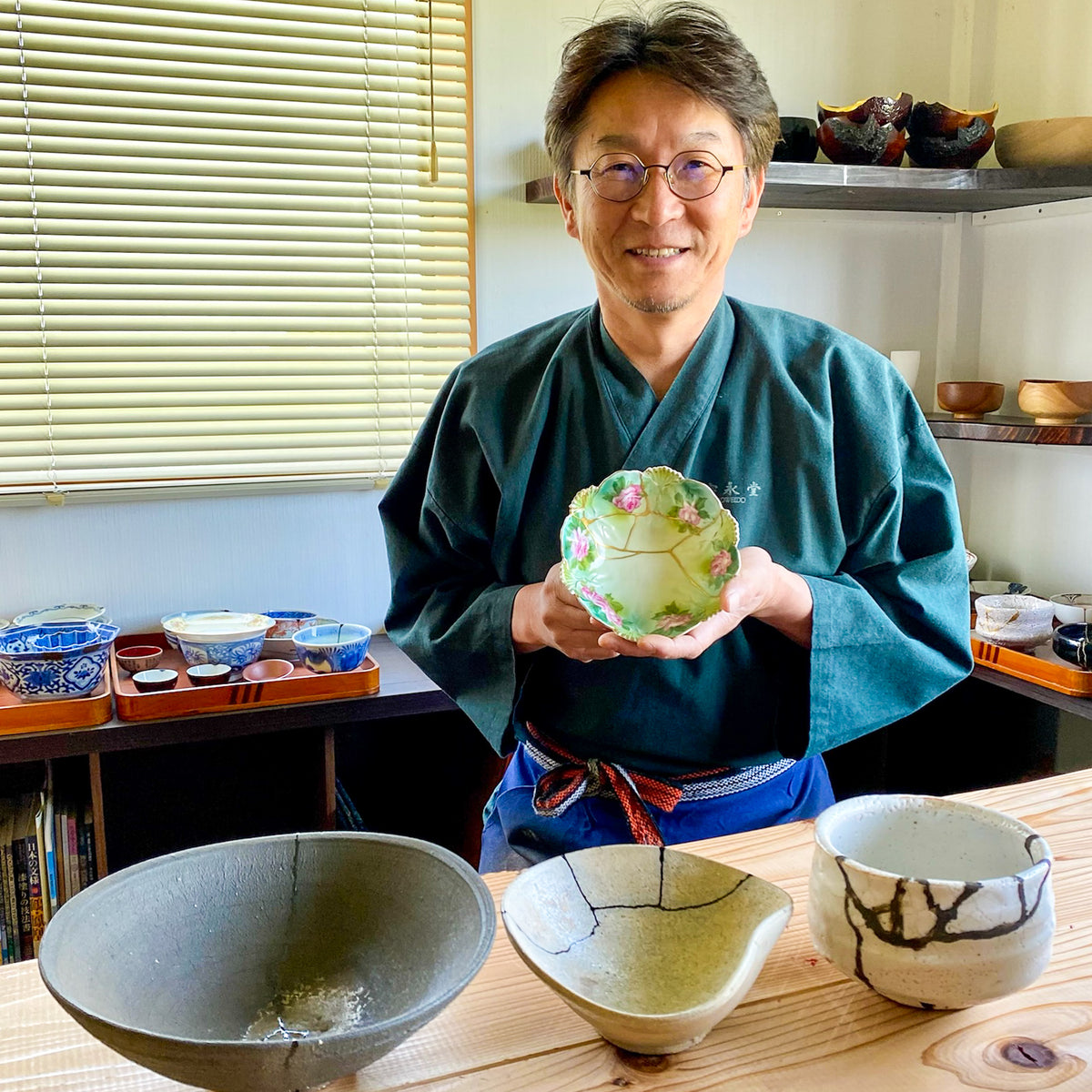 Japanese Kintsugi Artist