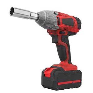 Red and black impact driver How To get installation instructions icon