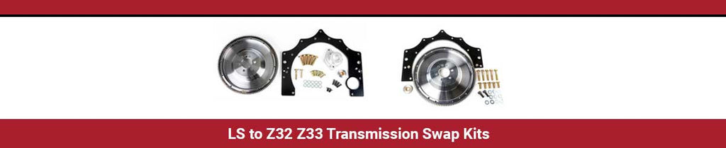 blog banner for ls to z33 or z32 transmission adapter kits from G Force